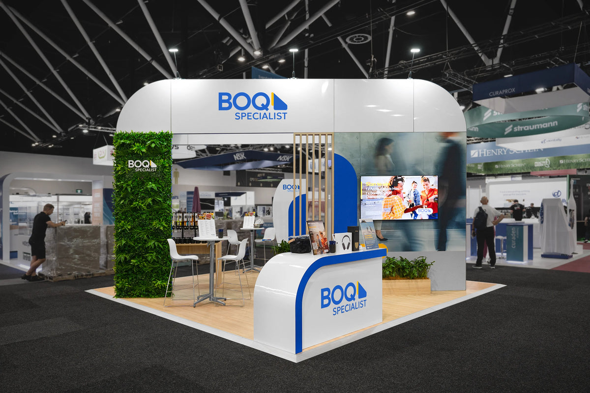 perfume bar at ICC Sydney during dental convention for BOQ SPECIALIST