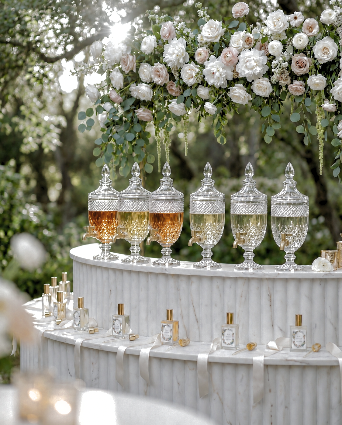 The parfum bar.